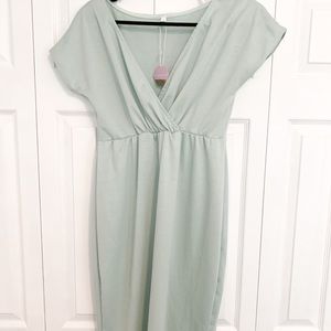 Pink Blush Maternity Dress